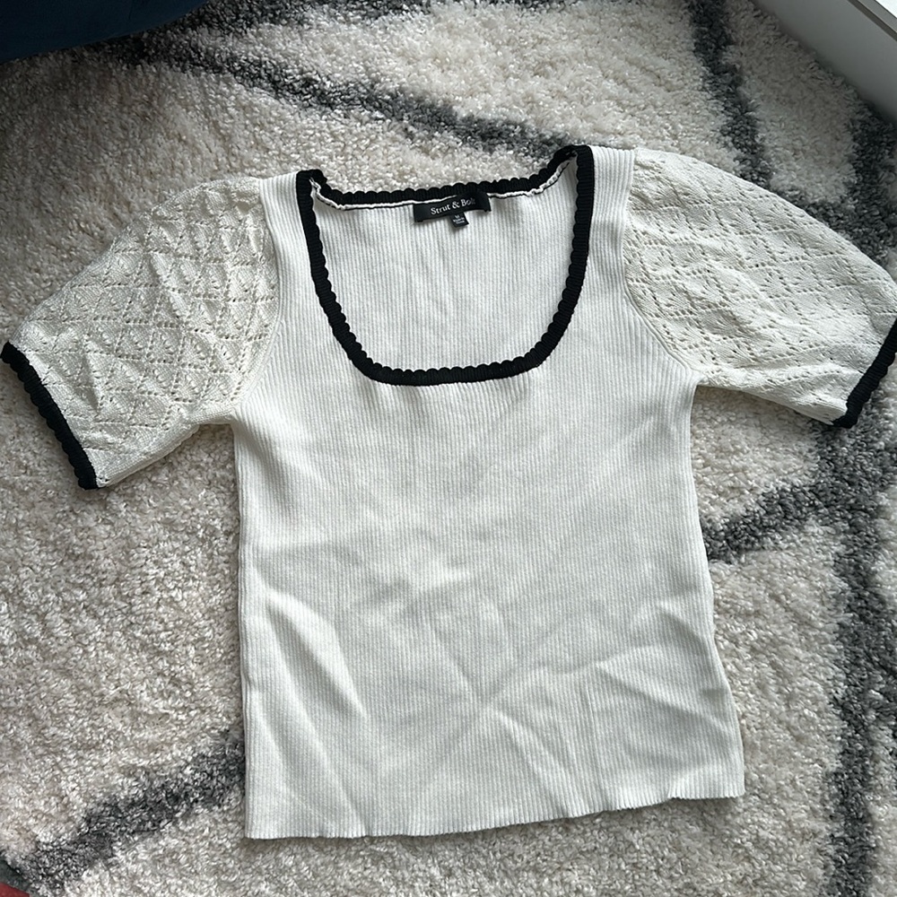 Strut & Bolt white tee